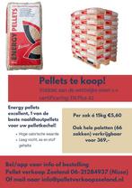 Te koop Energy pellets Excellent, Minder dan 3 m³, Ophalen, Overige houtsoorten, Blokken