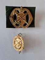 Baret embleem geneeskundige, Verzamelen, Militaria | Algemeen, Ophalen of Verzenden, Landmacht, Nederland, Embleem of Badge