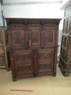 Oer 11452 ANTIEKE 17e eeuwse Vlaamse Renaissance kast, Antiek en Kunst, Ophalen