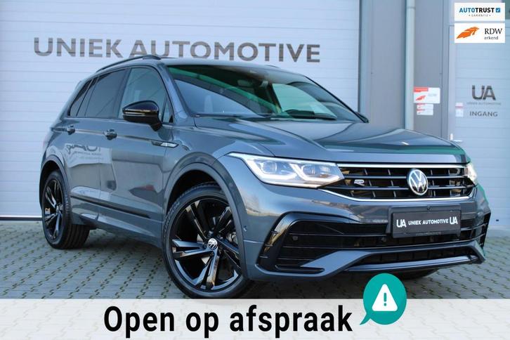 Volkswagen Tiguan 1.5 TSI | R LINE | BLACK STYLE | HARMAN KA, Auto's, Volkswagen, Bedrijf, Te koop, Tiguan, 360° camera, ABS, Achteruitrijcamera