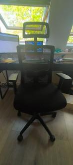 Ergonomic office chair, Huis en Inrichting, Bureaustoelen, Ophalen, Zwart, Zo goed als nieuw, Bureaustoel