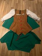 Peter Pan / Elf Carnavalspakje Dames - Nette Staat, Carnaval, Ophalen of Verzenden, Zo goed als nieuw, Kleding