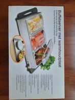 Buffet server met warmhoudplaat, Ophalen, 4 t/m 7 personen