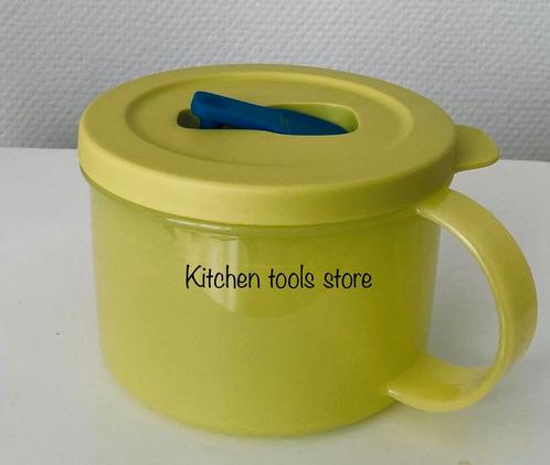 Tupperware Crytalwave Magnetron bakje 460ml Soepkom voorraad, Huis en Inrichting, Keuken | Tupperware, Nieuw, Bak of Kom, Groen