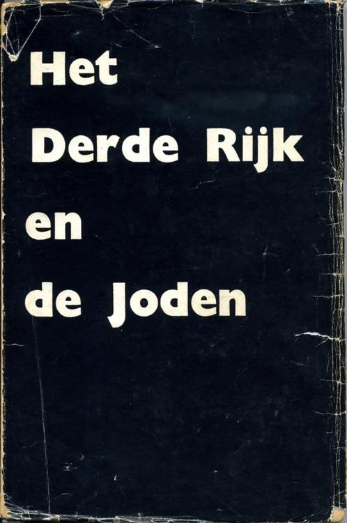 Het Derde Rijk en de Joden: documenten en getuigenissen 1956, Boeken, Geschiedenis | Wereld, Gelezen, Europa, 20e eeuw of later