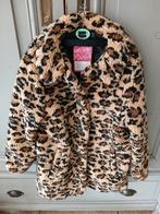 Teddy jas panterprint herfst/winter, Ophalen of Verzenden, Zo goed als nieuw, Meisje, Jas