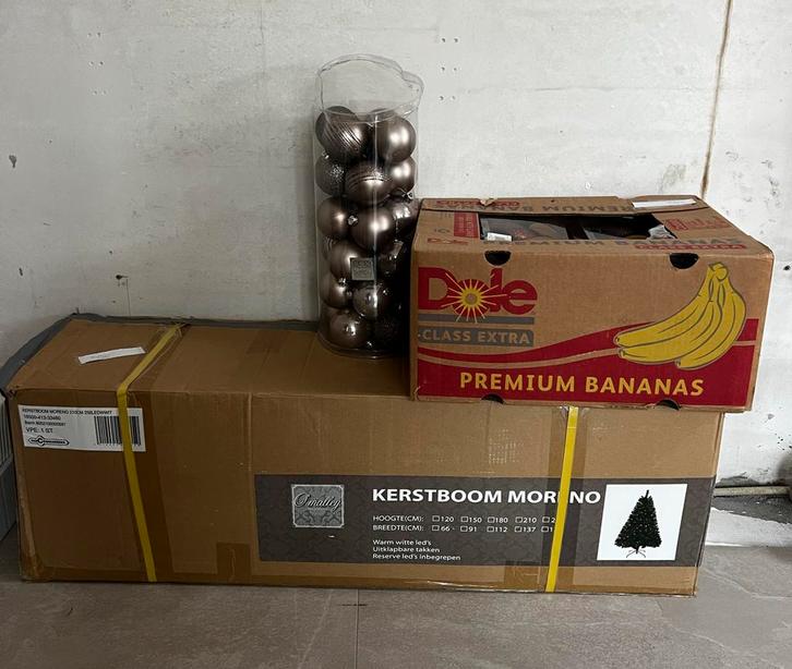 Kerstboom en toebehoren, Diversen, Kerst, Zo goed als nieuw, Ophalen