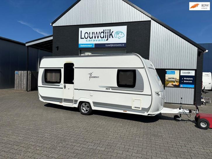 FENDT Tendenza 465 SFB ’18 (Fransbed, Rondzit), Caravans en Kamperen, Caravans, Bedrijf, tot en met 4, 1250 - 1500 kg, Rondzit