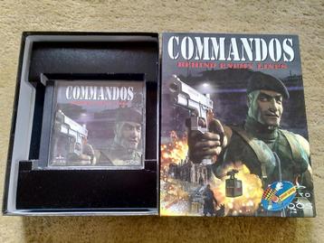 Commandos Behind Enemy Lines PC Game Big Box CIB beschikbaar voor biedingen