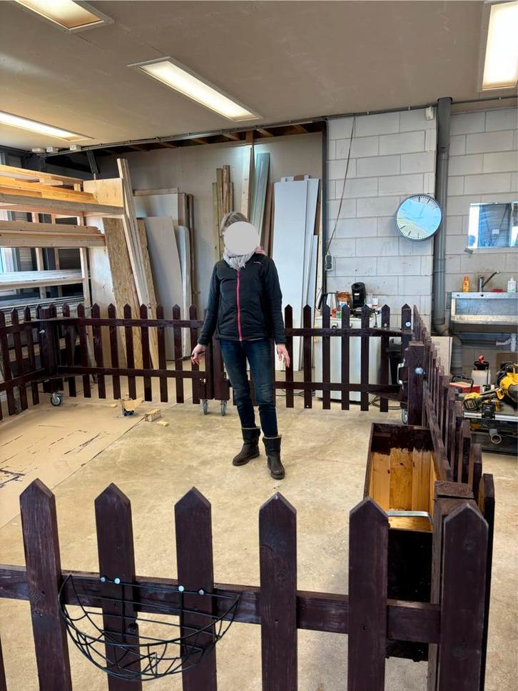 Carnaval loopgroep hekken voor kudde dieren, Tuin en Terras, Tuinhekken en Hekwerk, Nieuw, Tuinhek, Hout, Ophalen