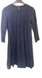 H&M jurk met print, Verzenden, Zo goed als nieuw, Maat 36 (S), Blauw
