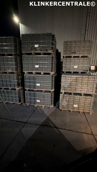 451m2 antraciet H-stenen B-KEUS dubbel-T H-stenen bss, Tuin en Terras, Tegels en Klinkers, Nieuw, Klinkers, Beton, 10 m² of meer