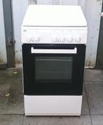 Etna FEV150WIT elektrisch fornuis 50 cm breed vrijst perilex, Witgoed en Apparatuur, Fornuizen, ., Grill, Zo goed als nieuw, .