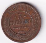 Rusland 3 Kopeken 1908 Zeer Goed, Verzenden, Rusland, Losse munt