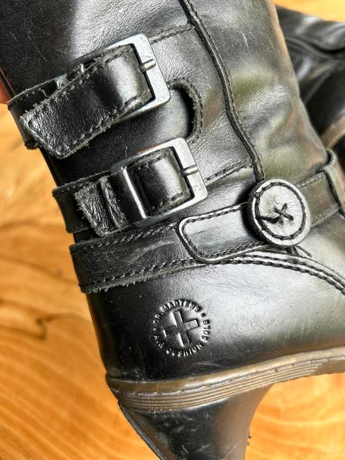 Dr Marten 38 Zwart leren laarsen, Kleding | Dames, Schoenen, Gedragen, Zwart, Ophalen of Verzenden