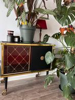 Vintage refurbished bar trolley, Huis en Inrichting, Kasten | Overige, Retro bar, Zo goed als nieuw, Ophalen