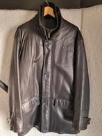 Tenson lederen herenjas maat 54, Kleding | Heren, Jassen | Winter, Maat 52/54 (L), Zwart, Ophalen of Verzenden, Zo goed als nieuw