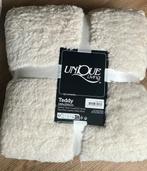 Unique living Lemetex plaid Teddy nieuw, Huis en Inrichting, Woonaccessoires | Plaids en Woondekens, Ophalen of Verzenden, Nieuw