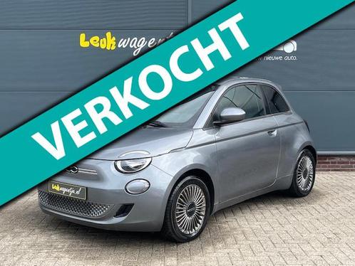 Fiat 500 Icon 42 kWh *carplay *navi *cruise *keyless *stoelv, Auto's, Fiat, Bedrijf, Te koop, ABS, Achteruitrijcamera, Airbags