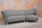 NIEUW beklede grijze leren Leolux Pupilla design hoekbank, 250 tot 300 cm, Leolux, Leolux, Hoekbank