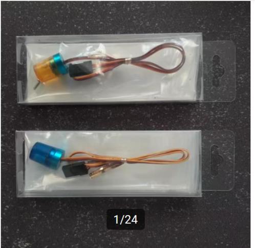Tamiya Robbe Wedico Zwaailamp lamp flitslamp blauw of geel, Hobby en Vrije tijd, Modelbouw | Radiografisch | Auto's, Nieuw, Onderdeel