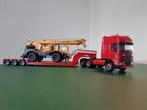 Joal DAF XF truck met dieplader en Conrad Liebherr telekraan, Ophalen of Verzenden, Gebruikt, Bus of Vrachtwagen, Overige merken