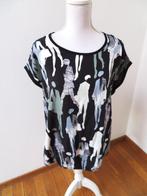 E53 ENJOY blouse top zwart maat XL 46/48, Zwart, Maat 46/48 (XL) of groter, Enjoy, Ophalen of Verzenden
