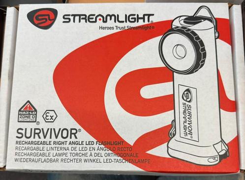 Streamlight Survivor zaklamp Nieuw!, Caravans en Kamperen, Zaklampen, Nieuw, Batterij, Ophalen of Verzenden
