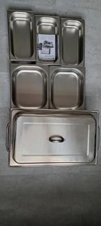 Warmhoudbakken Chafing dish, Ophalen of Verzenden, Zo goed als nieuw, 25 tot 50 cm, Minder dan 100 cm