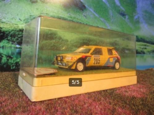 1/43 Peugeot 205 T16 Paris Dakar 87 Vatanen Heller, Hobby en Vrije tijd, Modelauto's | 1:43, Gebruikt, Auto, Solido, Ophalen of Verzenden