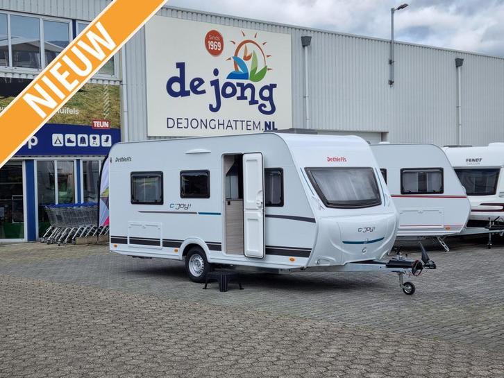 Dethleffs C'Joy 460 LE - Gratis Mover -, Caravans en Kamperen, Caravans, tot en met 3, 750 - 1000 kg, Standaardzit, Dethleffs
