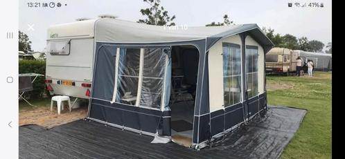 Caravan Delta 3900 met voortent en luifel, Caravans en Kamperen, Caravans, Particulier, tot en met 4, 750 - 1000 kg, Treinzit
