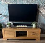 Tv- meubel eiken, Huis en Inrichting, Kasten | Televisiemeubels, Strak, 150 tot 200 cm, Eikenhout, Ophalen of Verzenden