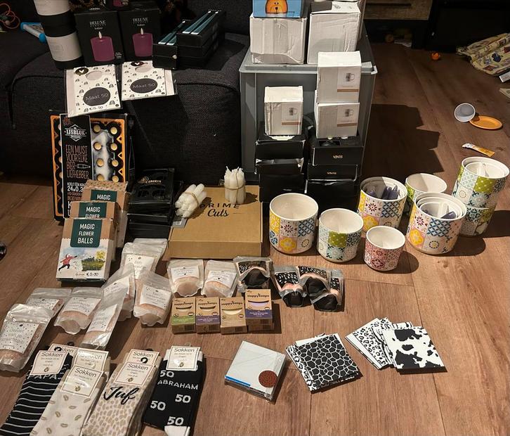 Webshop Restpartij - Nieuw, Beschadigde Verpakking, Huis en Inrichting, Woonaccessoires | Overige, Nieuw, Ophalen of Verzenden