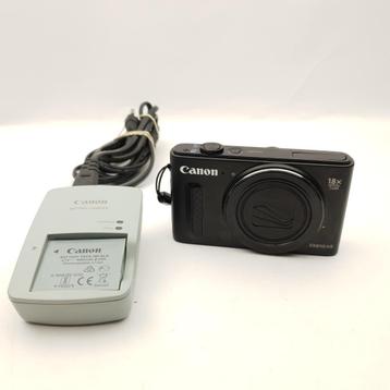 Canon Powershot sx610hs Camera + Extra accu + Lader €219.99 beschikbaar voor biedingen