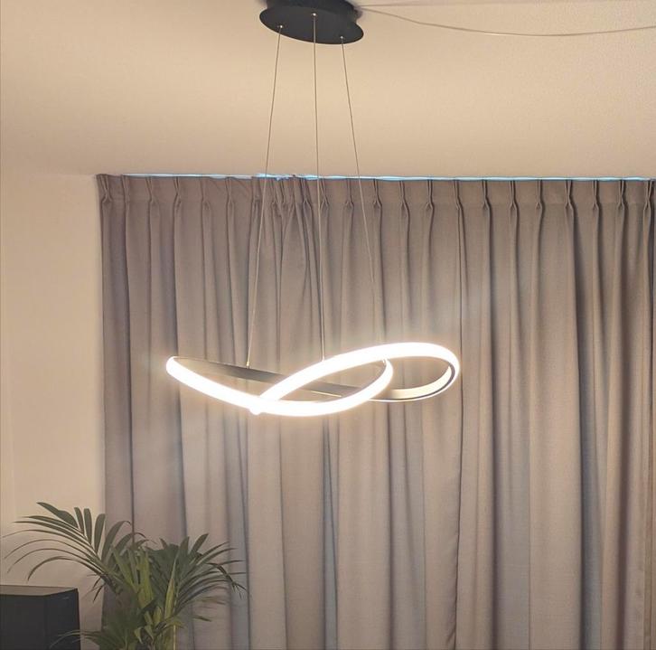 Pendant LED lamp - dimbaar, Huis en Inrichting, Lampen | Plafondlampen, Gebruikt, Kunststof, Overige materialen, Ophalen
