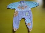 Babypakje, fluweel, pastel kleuren, beertje, maat 68, Ophalen of Verzenden, Zo goed als nieuw, Jongetje of Meisje, Pakje