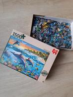 ** KOOPJE Mooie Jumbo puzzel 1500 stukjes, Ophalen of Verzenden, 500 t/m 1500 stukjes, Zo goed als nieuw, Legpuzzel