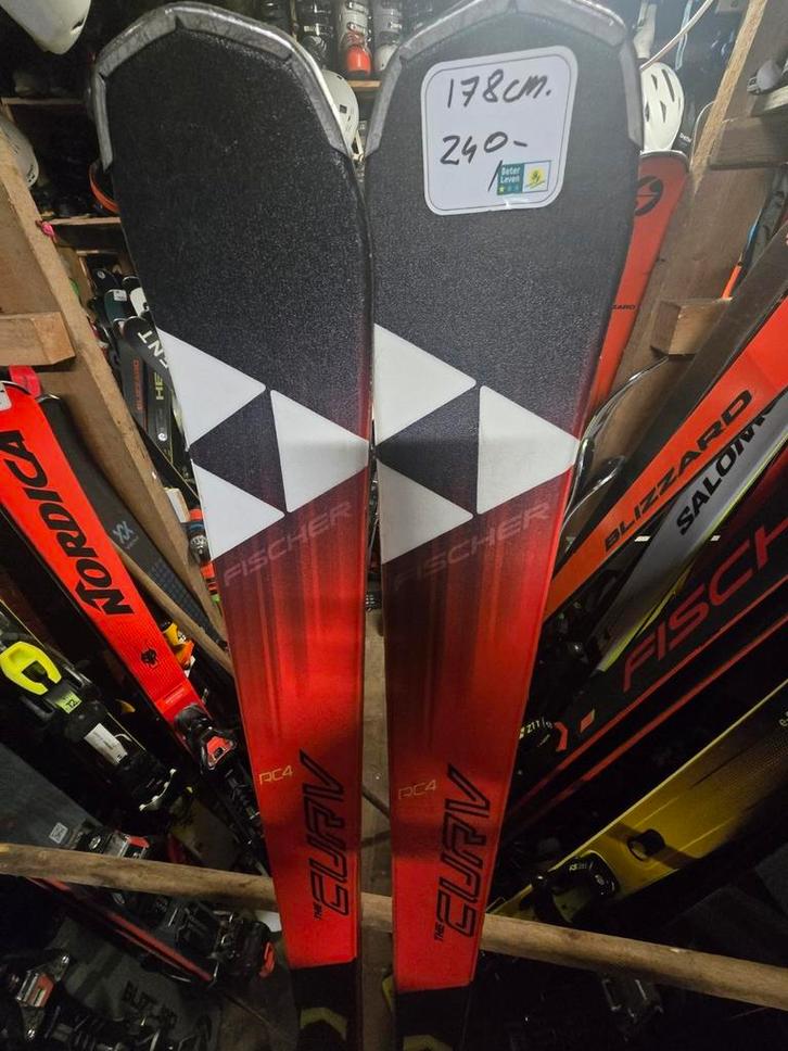 178cm FISCHER CURV PRO RC4, Sport en Fitness, Skiën en Langlaufen, Zo goed als nieuw, Ski's, Skiën, Fischer, 160 tot 180 cm, Ophalen of Verzenden