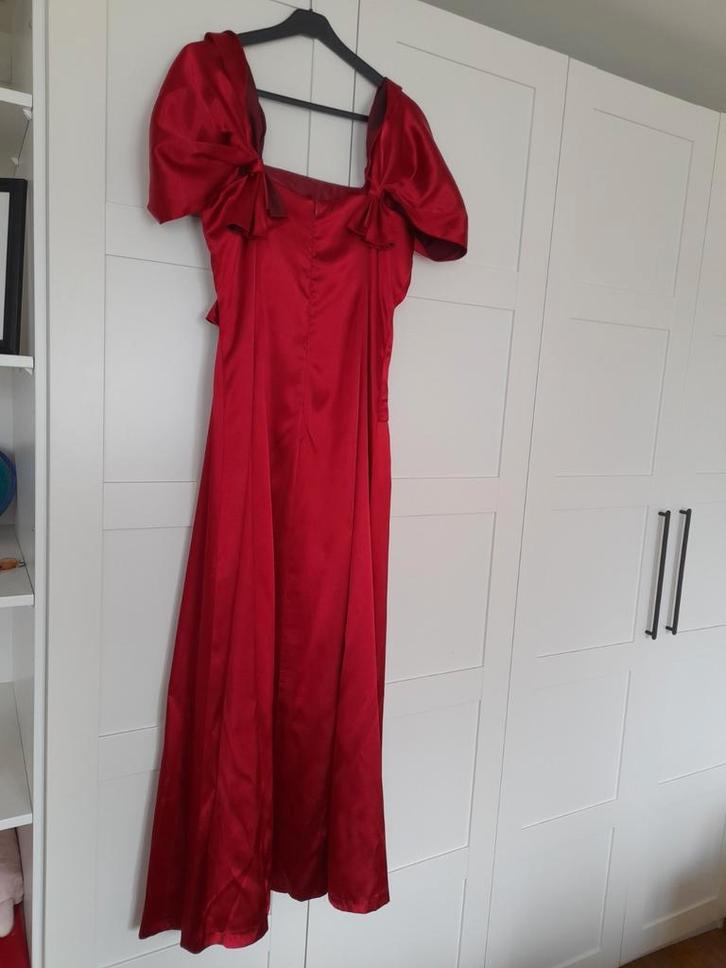 Prachtige nieuwe dieprode Lissa galajurk, Kleding | Dames, Gelegenheidskleding, Nieuw, Galajurk, Maat 36 (S), Rood, Ophalen of Verzenden