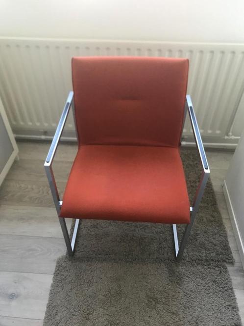 Vijf Arco Frame stoelen waarvan twee in XL uitvoering, Huis en Inrichting, Stoelen, Gebruikt, Vijf, Zes of meer stoelen, Leer