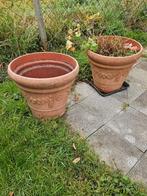 tuinpotten bloempotten, Tuin en Terras, Bloempotten, Ophalen, Kunststof, Gebruikt, 40 cm of meer
