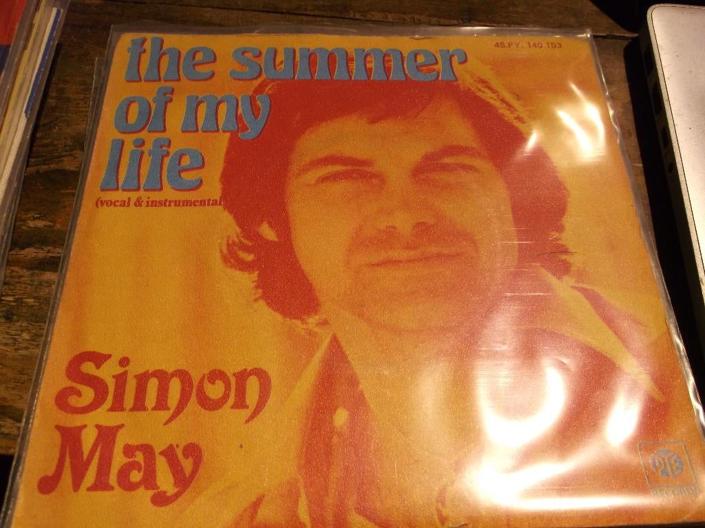 simon may The summer of my life 41, Gebruikt, 7 inch, Single, Ophalen of Verzenden