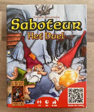 Kaartspel 999 Games Saboteur Het Duel tot twee spelers beschikbaar voor biedingen