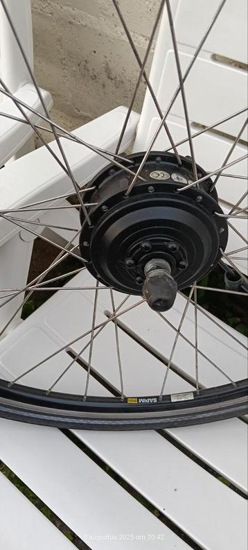 Electrische fiets voorwiel 36v 28 inch zgan beschikbaar voor biedingen