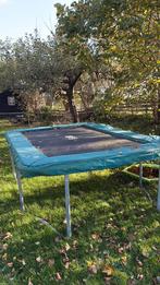 Salta trampoline, Ophalen, Gebruikt