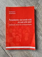 Presenteren: wat werkt echt en wat echt niet?, Ophalen of Verzenden, Zo goed als nieuw, Martijn Wackers; Josje Kuenen, Nederlands