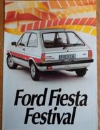 Brochure Ford Fiesta Festival, Ophalen of Verzenden, Zo goed als nieuw, Ford