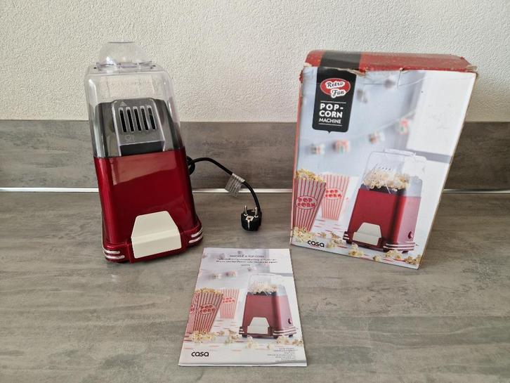 Popcorn machine (met doos), Huis en Inrichting, Keuken | Keukenbenodigdheden, Zo goed als nieuw, Ophalen of Verzenden