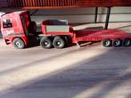 Bruder Mercedes vrachtwagen met oplegger 85cm!, Kinderen en Baby's, Speelgoed | Speelgoedvoertuigen, Gebruikt, Ophalen of Verzenden